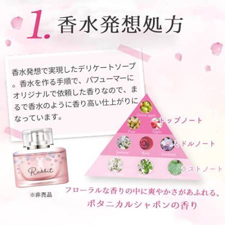 Rabbit Soap Delicate Care Perfumed Intimate Soap, 120 ml