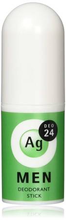 Shiseido Ag Deo 24 MEN Deodorant Stick Male deodorant - silver ionic stick with citrus scent, 20g