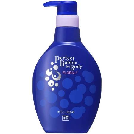 картинка Shiseido Perfect Bubble for Body Floral Deodorizing Shower Gel магазин одежды и аксессуаров являющийся официальным дистрибьютором в России  Shiseido Perfect Bubble for Body Floral Deodorizing Shower Gel
