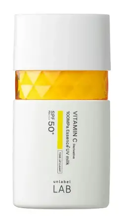 Unlabel LAB Vitamin C 100MPa Essence UV Milk Sunscreen with toning effect SPF50+ PA++++, 50 ml