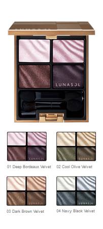 Kanebo Lunasol Velvetful Eyes eyeshadow