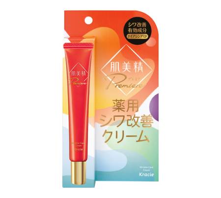 Japanese Skincare - Buy Kracie Hadabisei Wrinkle Care Cream Premier with niacinamide, 20g Online from Japan | 36Best Kawai Kracie Hadabisei Wrinkle Care Cream Premier with niacinamide, 20g