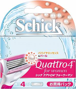 QUATTRO WOMEN Сменное лезвие, 4 шт QUATTRO WOMEN Сменное лезвие, 4 шт