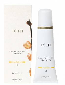 ICHI Essential Skin Veil “Natural fit” Тональный крем-вуаль с защитой от солнца, MOON ICHI Essential Skin Veil “Natural fit” Тональный крем-вуаль с защитой от солнца, MOON