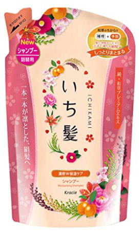картинка KRACIE Ichikami Moisturizing Shampoo Moisturizing shampoo магазин одежды и аксессуаров являющийся официальным дистрибьютором в России  KRACIE Ichikami Moisturizing Shampoo Moisturizing shampoo