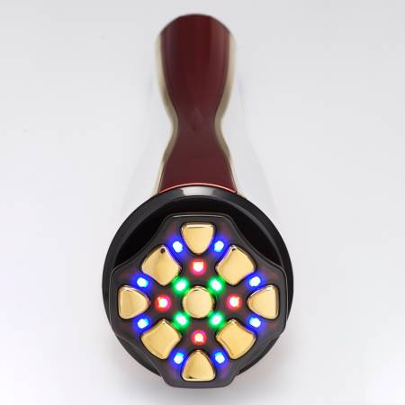 ARTISTIC&CO Arrivo Zeus II Set: ultra-modern powerful beauty machine and skin firming serum. Color olympia gold