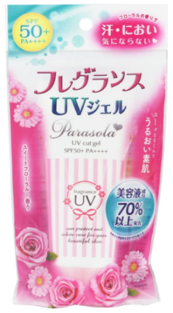 Japanese Skincare - Buy PARASOLA Essence In UV Cut Sunscreen Gel Sunscreen gel for face and body SPF 50+ PA ++++, 90g Online from Japan | 36Best Kawai PARASOLA Essence In UV Cut Sunscreen Gel Sunscreen gel for face and body SPF 50+ PA ++++, 90g