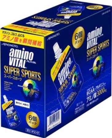 Super Sports Amino Vital jelly , 100 g, Ajinomoto - Buy certified Japanese Health Supplements | 36Best Kawai Super Sports Amino Vital jelly , 100 g, Ajinomoto