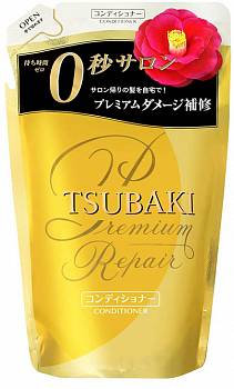 SHISEIDO TSUBAKI Premium Repair Conditioner Увлажняющий кондиционер для волос с маслом камелии, 330 мл - рефил SHISEIDO TSUBAKI Premium Repair Conditioner Увлажняющий кондиционер для волос с маслом камелии, 330 мл - рефил