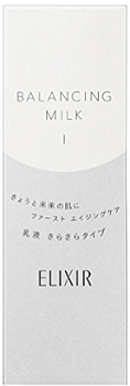 SHISEIDO Elixir Reflet Milk balancing Balancing emulsion for youthful skin, 130 ml, type I - a mild watery SHISEIDO Elixir Reflet Milk balancing Balancing emulsion for youthful skin, 130 ml, type I - a mild watery