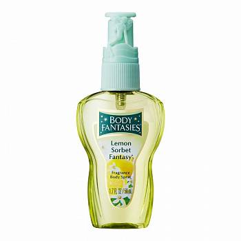 FITS Body Fantasies Парфюмированный спрей для тела, аромат лимонный щербет, Lemon Sorbet Fantasy FITS Body Fantasies Парфюмированный спрей для тела, аромат лимонный щербет, Lemon Sorbet Fantasy
