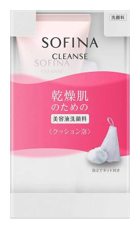 Japanese Skincare - Buy "Pillow of foam", super foamy washroom. KAO Sofina enriched foam cleanser Online from Japan | 36Best Kawai "Pillow of foam", super foamy washroom. KAO Sofina enriched foam cleanser