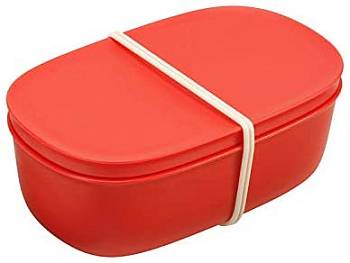 MARNA SUNOKO Lunch Box, red