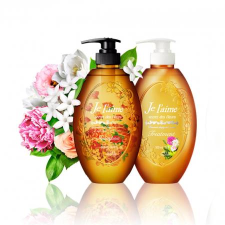 картинка KOSE Cosmeport Je l'aime Secret Des Fleurs Treatmen conditioning Balm for dry hair "Moisturizing - Secrets of flowers" магазин одежды и аксессуаров являющийся официальным дистрибьютором в России  KOSE Cosmeport Je l'aime Secret Des Fleurs Treatmen conditioning Balm for dry hair "Moisturizing - Secrets of flowers"