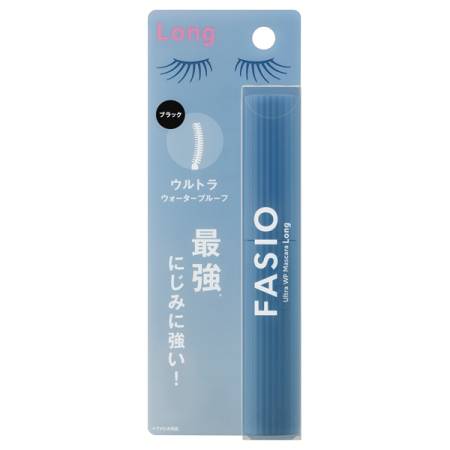 картинка KOSE Fasio Ultra WP Mascara Long, black, 6 g магазин одежды и аксессуаров являющийся официальным дистрибьютором в России  KOSE Fasio Ultra WP Mascara Long, black, 6 g