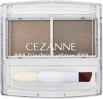 CEZANNE Powdery Eyebrow Тени для бровей - фото
