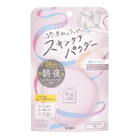 Sana Skin Care Powder hiding pores and dullness of the face