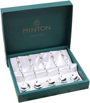 MINTON Tea spoon Set, Silver MINTON Tea spoon Set, Silver