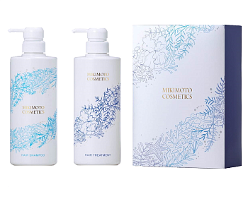Купить MIKIMOTO COSMETICS Christmas Coffret Hair Care Set Подарочный набор по уходу за волосами в лимитированном новогоднем дизайне на 36best.com — фото MIKIMOTO COSMETICS Christmas Coffret Hair Care Set Подарочный набор по уходу за волосами в лимитированном новогоднем дизайне - фото