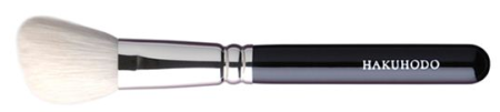 картинка Hakuhodo J4003 Highlighter Brush Angled магазин одежды и аксессуаров являющийся официальным дистрибьютором в России  Hakuhodo J4003 Highlighter Brush Angled