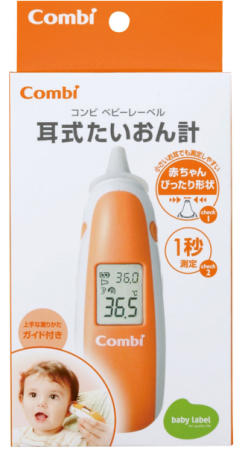 картинка Combi Baby ear thermometer магазин одежды и аксессуаров являющийся официальным дистрибьютором в России  Combi Baby ear thermometer