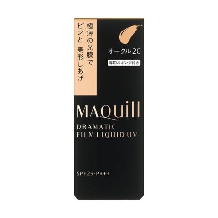 картинка SHISEIDO MAQUILLAGE DRAMATIC FILM of LIQUID UV cream SPF 25/ PA++, 30ml магазин одежды и аксессуаров являющийся официальным дистрибьютором в России  SHISEIDO MAQUILLAGE DRAMATIC FILM of LIQUID UV cream SPF 25/ PA++, 30ml