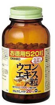 Купить ORIHIRO Экстракт куркумы, 520 шт на 36best.com — фото ORIHIRO Экстракт куркумы, 520 шт - фото