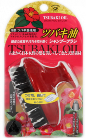 картинка IKEMOTO Tsubaki Oil Shampoo Massager Brush for hair and scalp магазин одежды и аксессуаров являющийся официальным дистрибьютором в России  IKEMOTO Tsubaki Oil Shampoo Massager Brush for hair and scalp
