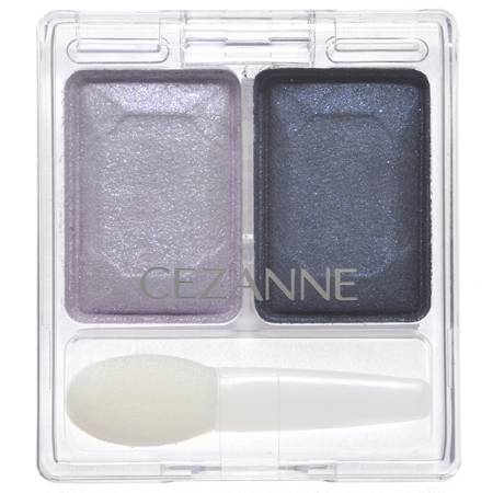 картинка CEZANNE Two Color Eye Shadow Lame Series магазин одежды и аксессуаров являющийся официальным дистрибьютором в России  CEZANNE Two Color Eye Shadow Lame Series