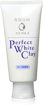 Japanese Skincare - Buy SHISEIDO Hada Senka Perfect White Clay facial cleansing the face with white clay 120g Online from Japan | 36Best Kawai SHISEIDO Hada Senka Perfect White Clay facial cleansing the face with white clay 120g