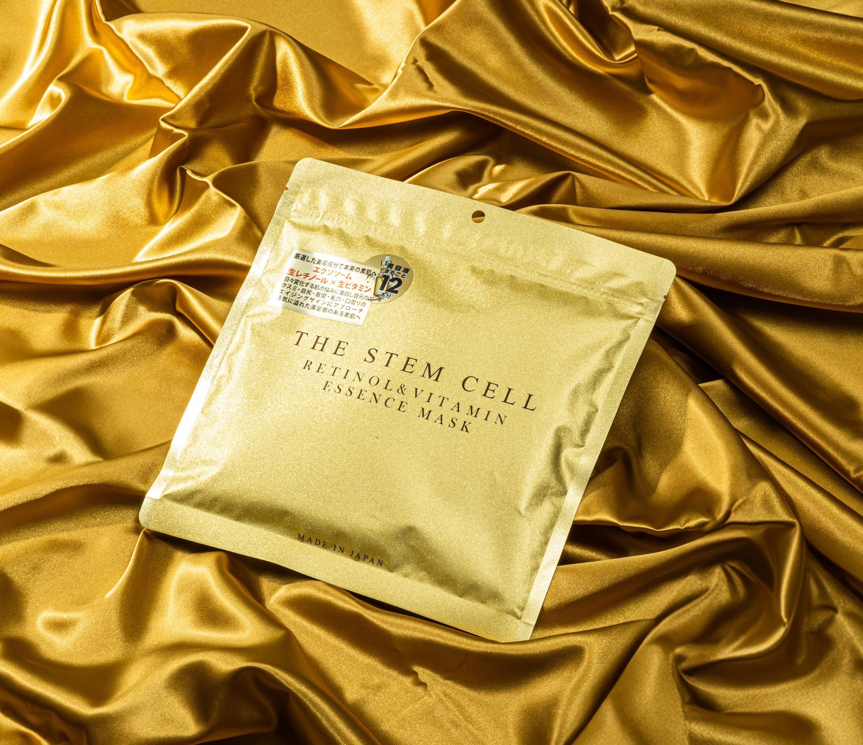 Japanese Skincare - Buy THE STEM CELL Retinol & Vitamin Essence Mask, 30 pcs Online from Japan | 36Best Kawai THE STEM CELL Retinol & Vitamin Essence Mask, 30 pcs