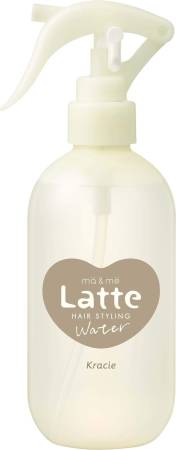 Kracie mä&mё Latte Hair Styling Water for styling mother and daughter hair, 250 ml