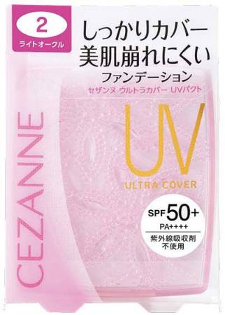 картинка CEZANNE UV Ultra Cover Face Powder SPF 50 PA ++++, 11 g магазин одежды и аксессуаров являющийся официальным дистрибьютором в России  CEZANNE UV Ultra Cover Face Powder SPF 50 PA ++++, 11 g