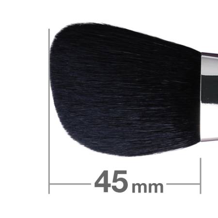 картинка Hakuhodo B531BkSL=G531BkSL Powder Brush L angled магазин одежды и аксессуаров являющийся официальным дистрибьютором в России  Hakuhodo B531BkSL=G531BkSL Powder Brush L angled