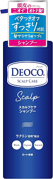 картинка DEOCO Scalp Care Shampoo NEW against unpleasant odors of scalp and hair, 450 ml магазин одежды и аксессуаров являющийся официальным дистрибьютором в России  DEOCO Scalp Care Shampoo NEW against unpleasant odors of scalp and hair, 450 ml