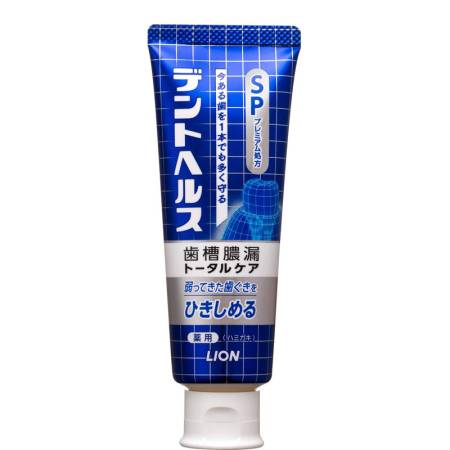 картинка Therapeutic toothpaste "Dent Health SP" to prevent diseases of the gums and teeth with a taste of mint and herbs,90 gr, Lion магазин одежды и аксессуаров являющийся официальным дистрибьютором в России  Therapeutic toothpaste "Dent Health SP" to prevent diseases of the gums and teeth with a taste of mint and herbs,90 gr, Lion