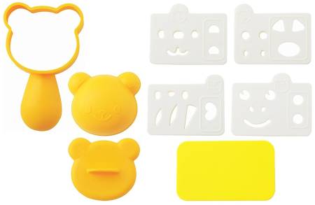 Ernest Set A-76710 the Mold for Bento, Bear