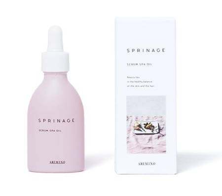 картинка ARIMINO Sprinage Oil for hair and body 40ml магазин одежды и аксессуаров являющийся официальным дистрибьютором в России  ARIMINO Sprinage Oil for hair and body 40ml