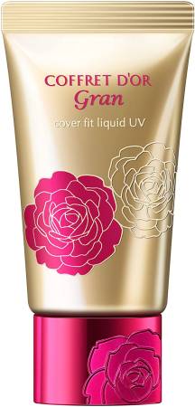 картинка Kanebo Coffret D'or Gran Cover Fit Liquid UV Foundation cream with SPF22 PA ++, 25gr магазин одежды и аксессуаров являющийся официальным дистрибьютором в России  Kanebo Coffret D'or Gran Cover Fit Liquid UV Foundation cream with SPF22 PA ++, 25gr