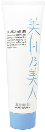 Japanese Skincare - Buy COSMOS BRAIN no BIJIN Medicated BIHAKU Peeling Gel Treatment whitening peeling gel for face, 120g Online from Japan | 36Best Kawai COSMOS BRAIN no BIJIN Medicated BIHAKU Peeling Gel Treatment whitening peeling gel for face, 120g