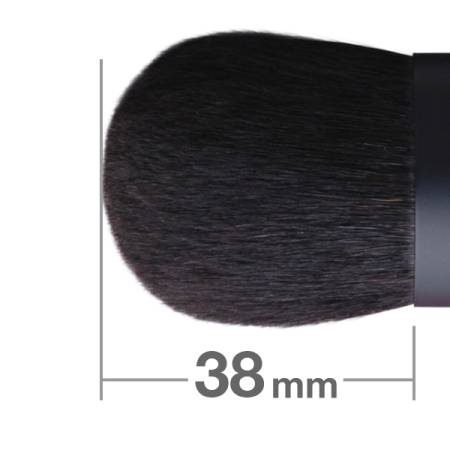 картинка Hakuhodo Kinoko brush medium (matte black) H2360 магазин одежды и аксессуаров являющийся официальным дистрибьютором в России  Hakuhodo Kinoko brush medium (matte black) H2360