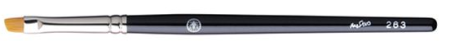 картинка 263 Hakuhodo Eye Brow Brush and angled магазин одежды и аксессуаров являющийся официальным дистрибьютором в России  263 Hakuhodo Eye Brow Brush and angled