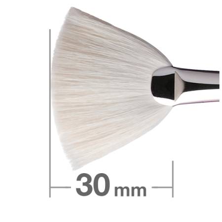 картинка Hakuhodo J4004 Fan Brush магазин одежды и аксессуаров являющийся официальным дистрибьютором в России  Hakuhodo J4004 Fan Brush