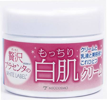 Japanese Skincare - Buy WHITE LABEL PREMIUM PLACENTA CREAM is a gel type Cream with placenta extract, 60g Online from Japan | 36Best Kawai WHITE LABEL PREMIUM PLACENTA CREAM is a gel type Cream with placenta extract, 60g