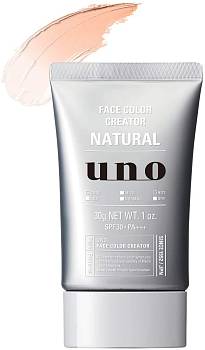 Купить SHISEIDO UNO Face Color Creator Крем ВВ для мужчин, 30 г на 36best.com — фото SHISEIDO UNO Face Color Creator Крем ВВ для мужчин, 30 г - фото