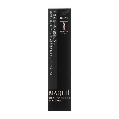 картинка Shiseido MAQuillAGE Beauty Silhou Mascara Waterproof mascara, 6гр магазин одежды и аксессуаров являющийся официальным дистрибьютором в России  Shiseido MAQuillAGE Beauty Silhou Mascara Waterproof mascara, 6гр