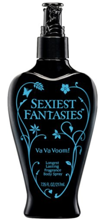 картинка Body spray Sexiest Fantasies Va Va Voom магазин одежды и аксессуаров являющийся официальным дистрибьютором в России  Body spray Sexiest Fantasies Va Va Voom