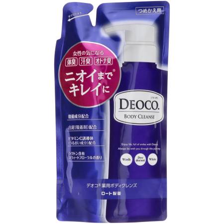 DEOCO Body Cleanse Shower gel against age-related sweat odor, refill 250 ml