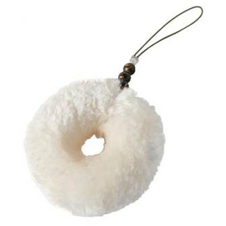 Massage brush for the face of 100% silk, Nagatoyo