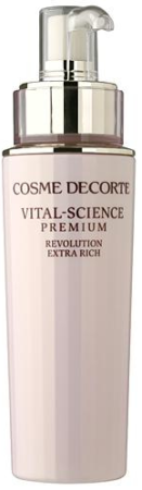 Japanese Skincare - Buy COSME DECORTE VITAL SCIENCE PREMIUM REVOLUTION EMULSION-SERUM FOR FACE 200 ML Online from Japan | 36Best Kawai COSME DECORTE VITAL SCIENCE PREMIUM REVOLUTION EMULSION-SERUM FOR FACE 200 ML